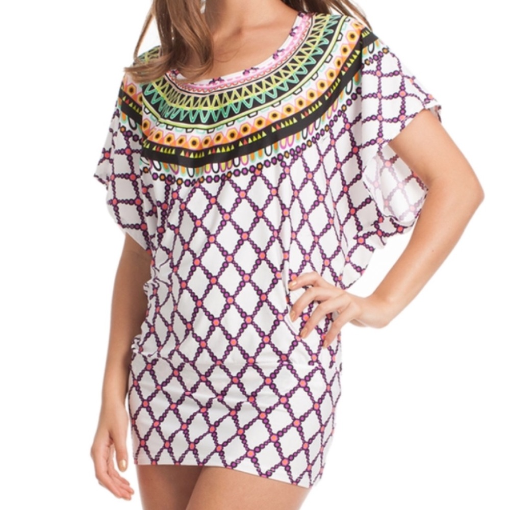 Trina Turk Kon Tiki coverup